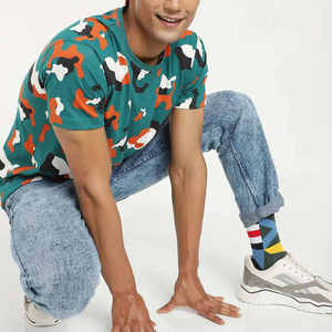 Camiseta de Hombre de Alta Calidad, Ecológica, de Secado Rápido y Transpirable, Mezcla de Poliéster/Algodón, con Impresión de Logotipo de Marca Personalizada, Corte Regular - Product Image 4