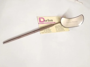 Espejo de pestañas con logotipo personalizado, espejo de pestañas grande profesional de acero inoxidable, accesorios de extensión de pestañas, espejo de maquillaje de pestañas - Product Image 3