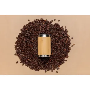 Gobelet à café en bambou durable de 270 ml, mug de merchandising pour emporter - Product Image 4