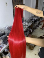 Extensiones de Cabello Humano Virgen Vietnamita SDD Liso Natural y Ondulado, Sedoso, Doble Trama a Máquina, Más Vendido, Envío Exprés