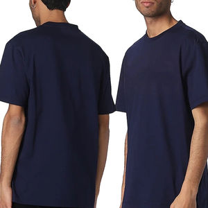 T-shirt surdimensionné de haute qualité personnalisé de luxe respirant 100% coton pour hommes Streetwear à séchage rapide avec logo personnalisé-Vente en gros - Product Image 4