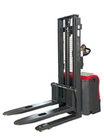 Nouveau chariot élévateur électrique à mât réglable avec système de sécurité, capacité de 1000 à 2000 kg, pneus en polyuréthane pour chariot élévateur d'entrepôt