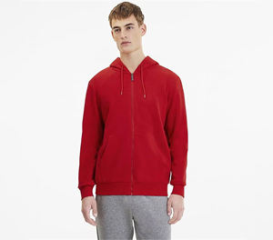 Sweat à capuche fonctionnel zippé avec logo personnalisé en polaire 100% coton de haute qualité pour marque de luxe - Product Image 3