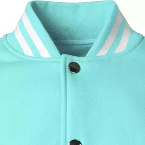 Nouvelle conception de vestes universitaires vintage à capuche longue d'hiver pour hommes, antibactériennes, personnalisées, couleur unie, toile, doublure en laine - Product Image 3