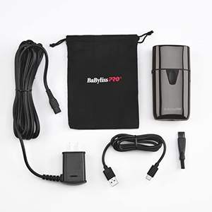 Afeitadora Eléctrica UV Desinfectante de Lámina Única con Carga USB, Cabezal Metálico Lavable, Afeitadora Facial con Cuchillas Dobles y Triples de Repuesto - Product Image 5