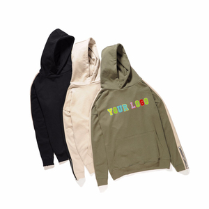 Sudaderas con capucha de tela transpirable bordada con parche personalizado calidad superior de gran tamaño sudaderas con capucha para hombre ropa informal al por mayor sudaderas con capucha para hombre - Product Image 4