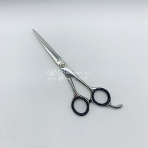 Ciseaux de coiffure droits professionnels de 5.75 pouces 440C ciseaux de coupe de cheveux de beauté en acier inoxydable - Product Image 3