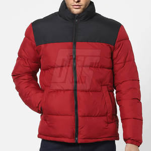 Nouveau modèle Veste bulle pour homme Veste bulle à manches longues pour homme Veste d'hiver en nylon/polyester pour homme - Product Image 1