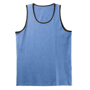 2024 camiseta sin mangas musculosa para gimnasio para hombre, chaleco de Fitness de gran tamaño, 100% algodón, estilo informal, transpirable, Mark's Top Pick - Product Image 1