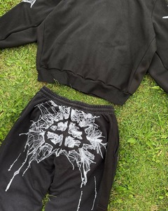 Automne et hiver nouvelle tendance pantalons de survêtement pour hommes mode 300 500 Gsm sweat à capuche et pantalon de survêtement Offre Spéciale haut tendance - Product Image 4