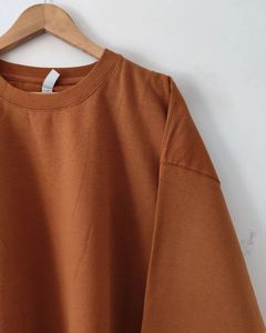 Sweat-shirt unisexe en molleton de coton 100% de qualité supérieure, broderie personnalisée, impression numérique, strass, écologique, pour l'hiver - Product Image 2