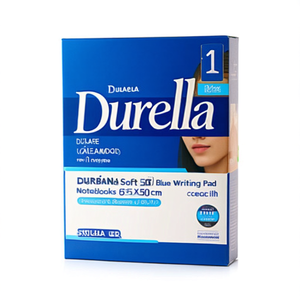 Durella Soft 65 X 50 cm Blue Writing Pad Notebooks with Foil Overlay Plastic by LUFER - Product Image 3