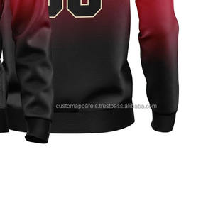 Sweat-shirt de haute qualité 500 Gsm avec logo brodé personnalisé, épais, lourd, coupe ample, épaules tombantes, uni, unisexe - Product Image 6