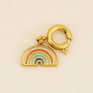 Pendentif Étoile Vintage en Acier Inoxydable Plaqué Or 18K, Breloques Religieuses DIY, Clip pour Aliments et Sports, Idéal pour Collier, Bracelet ou Cadeau de Fête - Product Image 5