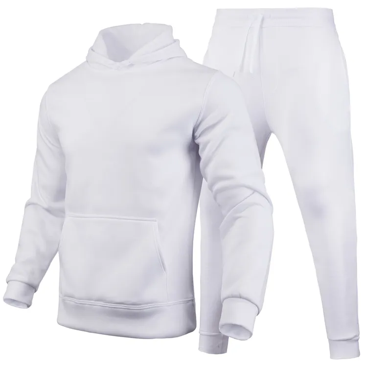 Mens Treino Algodão Treinamento Roupas Sweat Suit Atacado Jogging Track Ternos Alta Qualidade Personalizado BSCI Long Sleeve Adultos