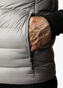 เสื้อแจ็กเก็ตเสื้อขนเป็ดแขนกุดลำลองสำหรับผู้ชายฤดูหนาว - Product Image 5