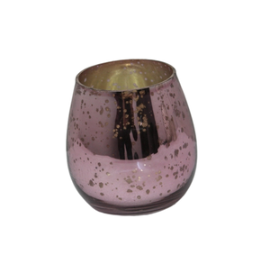 Le plus récent support votif en verre décoratif nouveau Design pot de bougie de couleur pourpre Antique pour salon à la main - Product Image 1