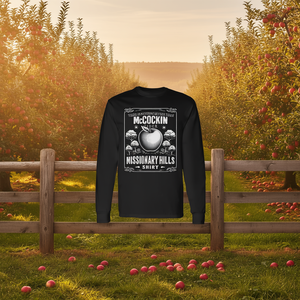 T-shirt à manches longues avec motif Mccockin Cider, humoristique et décalqué pour adultes, produit promotionnel - Product Image 3