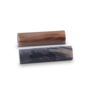 Rouleaux de corne de buffle naturelle, matériau brut, écologique, fait main, imitation antique, forme ronde, pour l'art et les objets de collection - Product Image 2