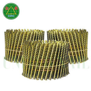 Clavos de bobina de alta resistencia de 2-3/4 "x 0.113, 5000 Uds., tornillo de acero/vástago de anillo, vástago liso para fabricación de paletas de fábrica de Vietnam - Product Image 4