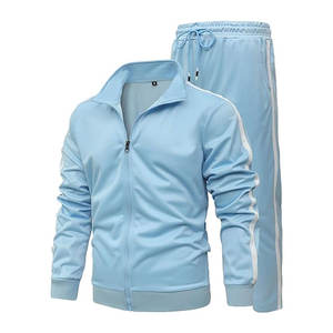 High Quality Sun Faded Acid Wash Fleece <b>Oversized</b> Training Wear Sweat Suits <b>Sweatpants</b> and Zip up Hoodie Set Tracksuits for Men - Product Image 3