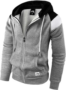 Sweat à capuche oversize pour homme, décontracté, imprimé sur mesure, pour l'hiver, avec plusieurs poches zippées, en polyester/coton - Product Image 6