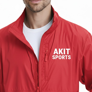 Veste coupe-vent d'hiver de haute qualité pour hommes, col montant, logo frontal, prix de gros bon marché, services OEM élégants - Product Image 5