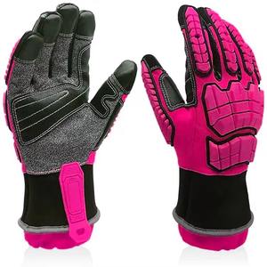 Gants de travail robustes TPR Protector Impact Gants Hommes Anti Vibration Mécanicien Gants de travail - Product Image 3