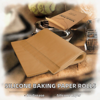 Papier sulfurisé antiadhésif Bido Premium sans noyau, 38 cm, 18 feuilles, papier de cuisine