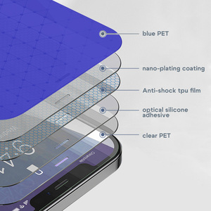 Heybingo Full Cover Tempered Glass gương bảo vệ màn hình cho <span class=keywords><strong>iPhone</strong></span> - Product Image 4