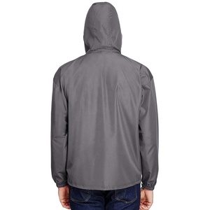 Venta caliente nueva llegada abrigos chaqueta cortavientos negra para hombres ropa deportiva chaquetas al aire libre todos los tamaños senderismo y prendas de vestir exteriores ropa - Product Image 3