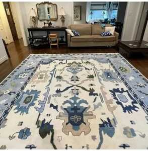 ชุดพรมผ้าฝ้ายทอมือโบราณ ขนาด 12x12 นิ้ว หลายสี พื้นผ้าฝ้ายกันลื่น คุณภาพสูง งานฝีมือทอมือ สำหรับห้องนั่งเล่นส่วนตัว - Product Image 5