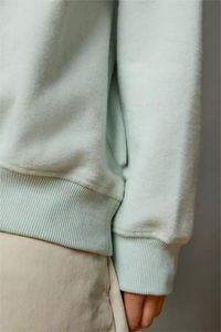 Qualité de luxe Pull Col Haut Sweat Streetwear Baggy Coton Épais Surdimensionné Col Montant Sweat - Product Image 4