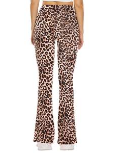 กางเกงเอวสูงพิมพ์ลายเสือดาว - Product Image 5