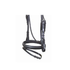 Bridon de cheval en cuir noir de qualité supérieure, best-seller, accessoires d'équitation de haute qualité, vente en gros, fabricants indiens - Product Image 2