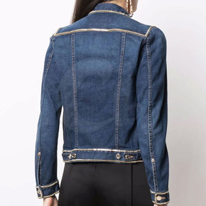 Venta en línea Mujer Jeans Chaqueta Color sólido Mujer Jeans Chaqueta Cómoda Mujer Jeans Chaqueta - Product Image 2