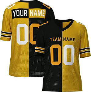 Maillot de hockey sur glace sur mesure de haute qualité avec couleur de nom de logo personnalisé et design unisexe - Product Image 2