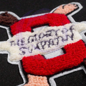 Vestes d'université de baseball à rayures pour hommes, matériau écologique et doux au toucher, imprimé de slogans, printemps-automne - Product Image 4