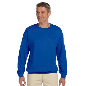 Sweat-shirt à col rond en molleton de coton pour homme Bleu royal Coupe classique Sweat-shirt à col rond pour adulte - Product Image 1