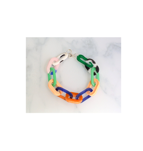 Pulsera de mano de resina al por mayor pulsera de resina cadena de color pulsera personalizada para tamaño personalizado precio barato venta caliente - Product Image 4