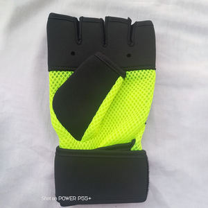 Personnalisé Demi Doigt Femmes Hommes Gym Fitness Haltérophilie Gants De Sport Sans Doigts Enveloppe Intérieure De La Main Gel Rembourré Gants En Néoprène - Product Image 6