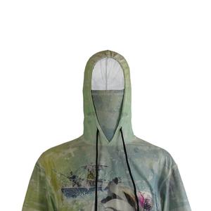 Nouveaux sweats à capuche de pêche à manches longues pour hommes, design personnalisé, sublimation, maillot de pêche, protection UV, sweat à capuche de pêche à manches longues pour hommes - Product Image 4
