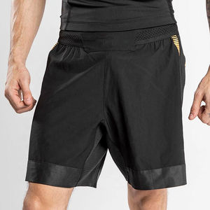 Pantalones Cortos de Boxeo para Hombre, 100% Poliéster, OEM al por Mayor, Transpirables, de Secado Rápido, Ligeros, con Logotipo Frontal Personalizable - Product Image 1