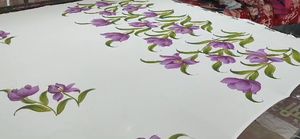 Sari de algodón con estampado/sari de algodón suave/Sari de algodón ligero Sari de uso diario sari de algodón informal sari de algodón de verano - Product Image 5