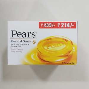 สบู่บริสุทธิ์และอ่อนโยน PE Ars ขนาด125กรัม x 3ก้อนก้อนใสกลีเซอรีนสำหรับผิวนุ่มและสะอาดใช้ทุกวันส่งออกและขายส่ง - Product Image 4