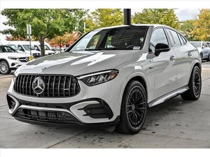 Clean Certified 2025 Blanco Mercedes-Benzz AMG GLC 63 S E Performance 4MATIC Coupe - Product Image 2