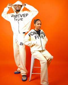 Boxy Fit 500 Gsm Pullover personalizado bordado apliques letra Sun Faded Washed Vintage acampanado pantalones de chándal y conjunto de Sudadera con capucha - Product Image 4