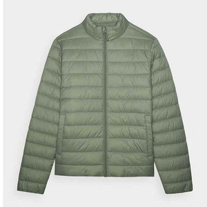 Chaqueta Impermeable con Cierre de Cremallera y Patrón Sólido, Material de Poliéster Transpirable, Ropa de Invierno para Hombre, Chaquetas Acolchadas - Product Image 5