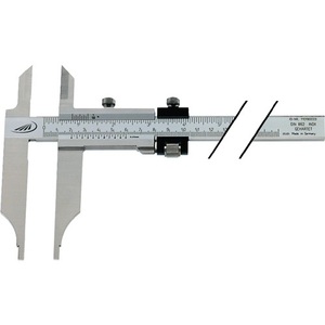 HELIOS PREISSER เวิร์คช็อปคาลิปเปอร์ DIN 862 300 มม. พร้อมปลายใบมีดและเครื่องมือปรับละเอียดด้วยมือ ความยาวขากรรไกร 90 มม. - Product Image 1