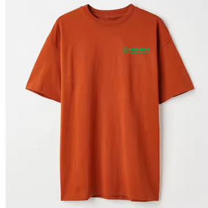 Camisetas de Hombre 100% Algodón, Blancas, Estilo Urbano, Ecológicas, Transpirables, 180g, Corte Holgado, Venta al Por Mayor, Temporada de Verano - Product Image 2